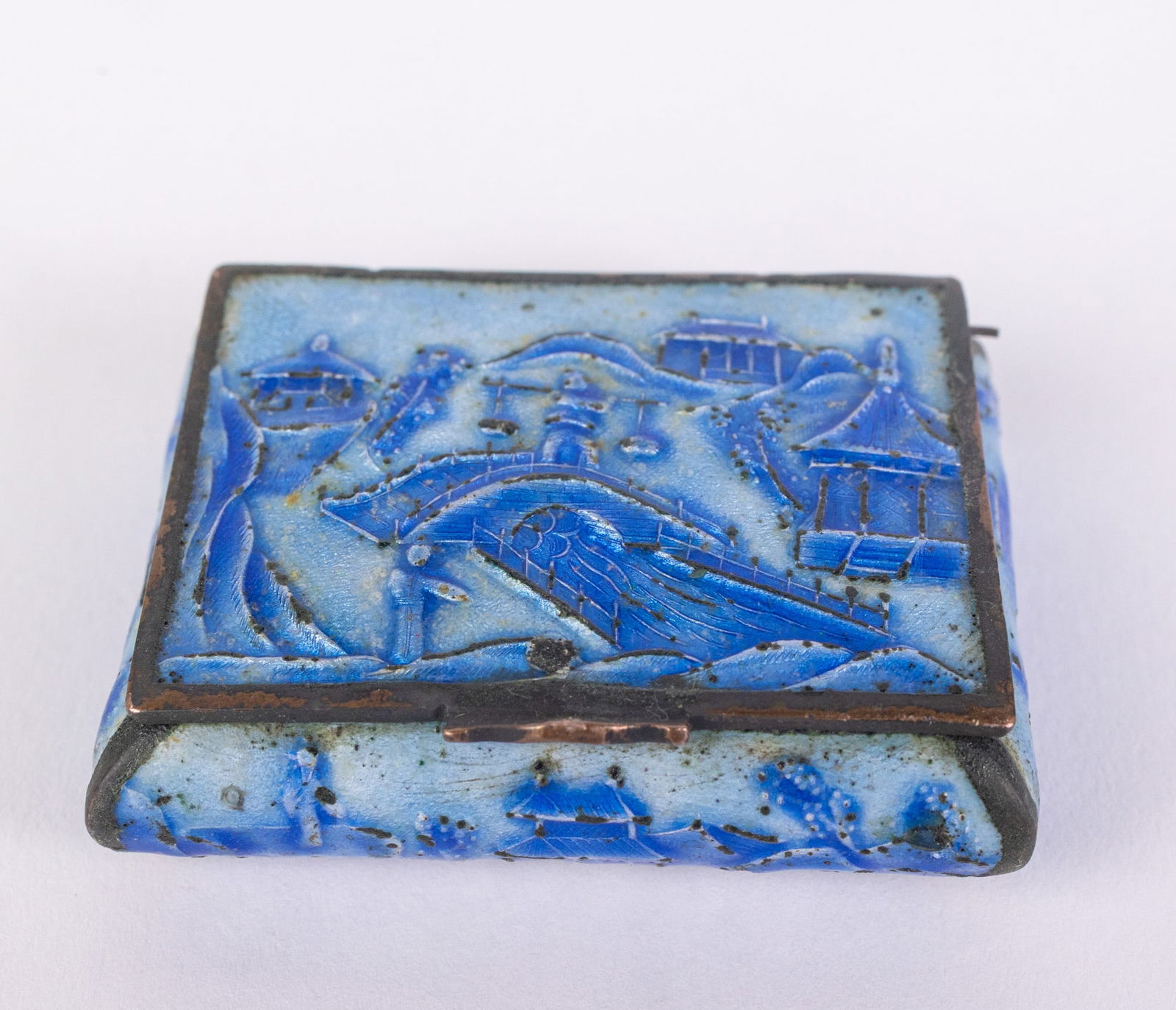 Grouping of Three Vibrant Articles ft. Longwy Faience Stoneware Spice Jar - 3