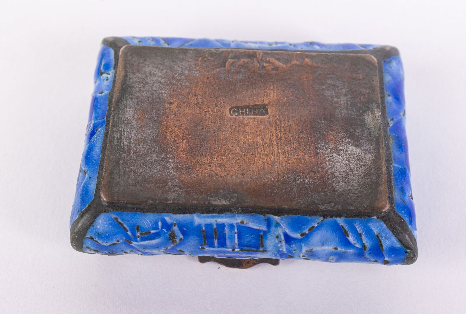 Grouping of Three Vibrant Articles ft. Longwy Faience Stoneware Spice Jar - 4