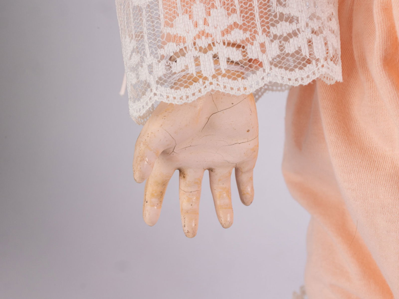 Antique C.M. Bergmann/Simon & Halbig German Bisque Doll - 5