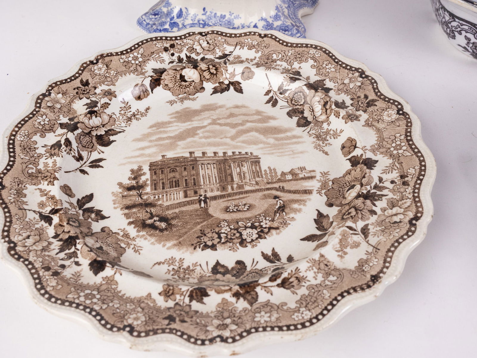 Assortment of Antique Transferware - 8