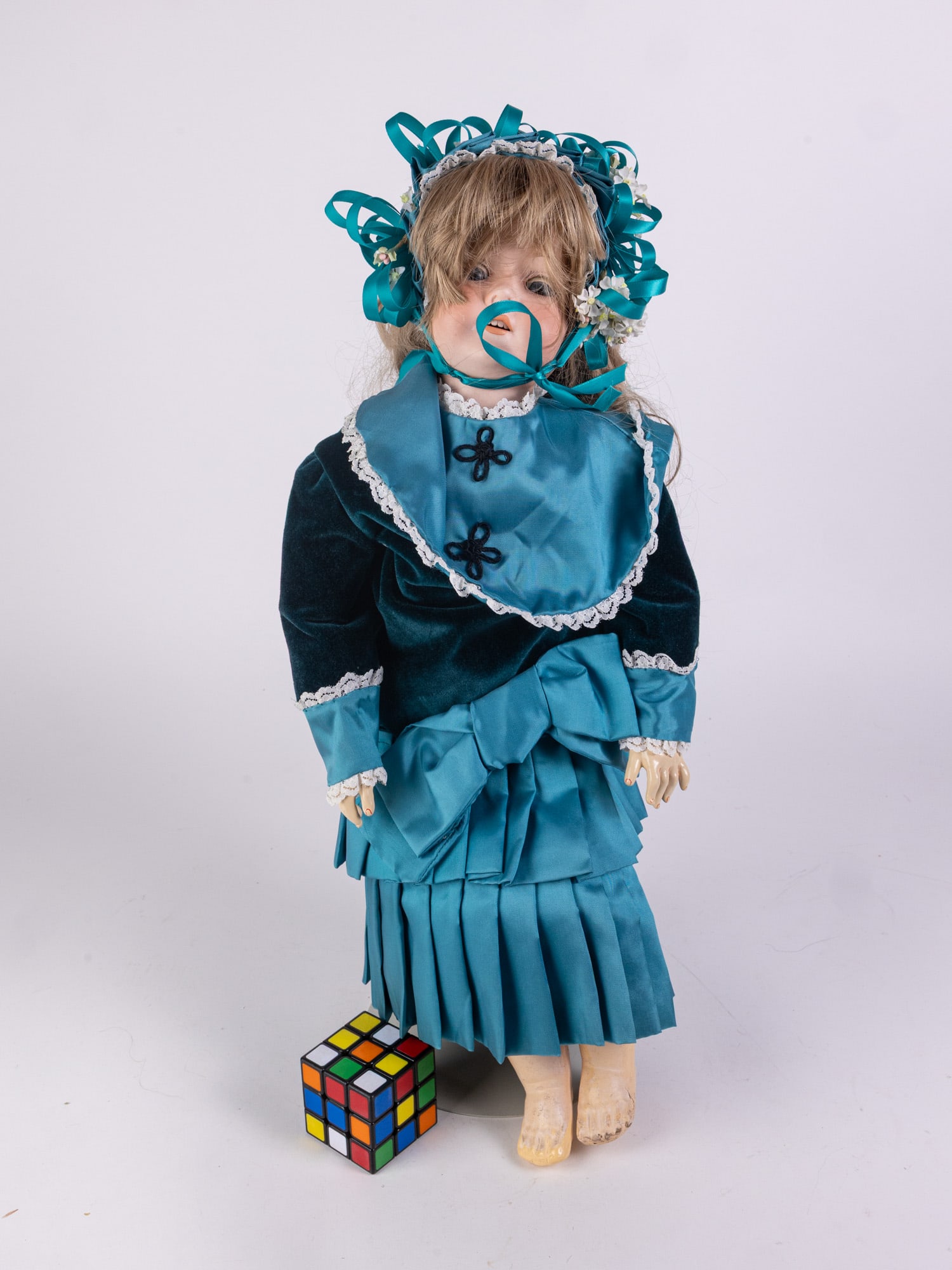 Antique C.M. Bergmann German Bisque Doll - 2