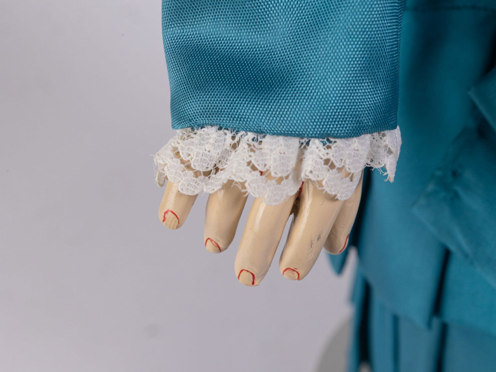 Antique C.M. Bergmann German Bisque Doll - 6