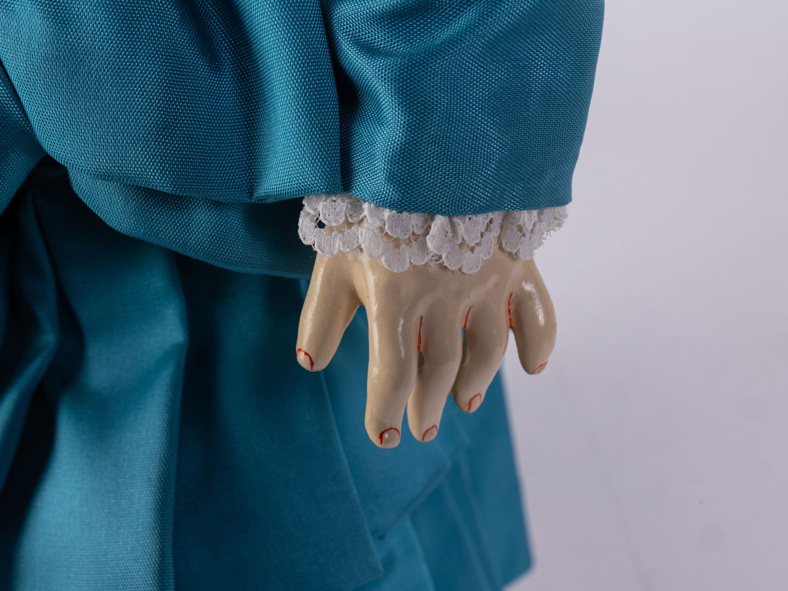 Antique C.M. Bergmann German Bisque Doll - 7