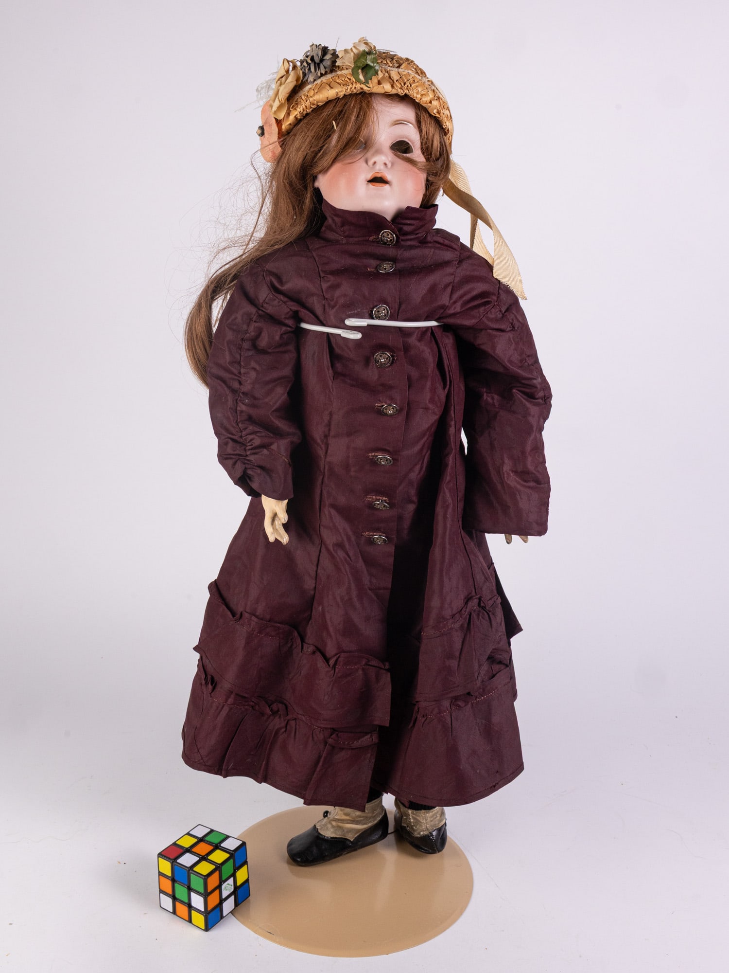 Antique German Kestner J.D.K. 214 Bisque Doll - 2