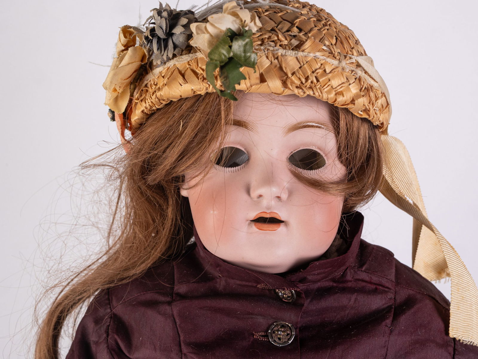 Antique German Kestner J.D.K. 214 Bisque Doll - 3