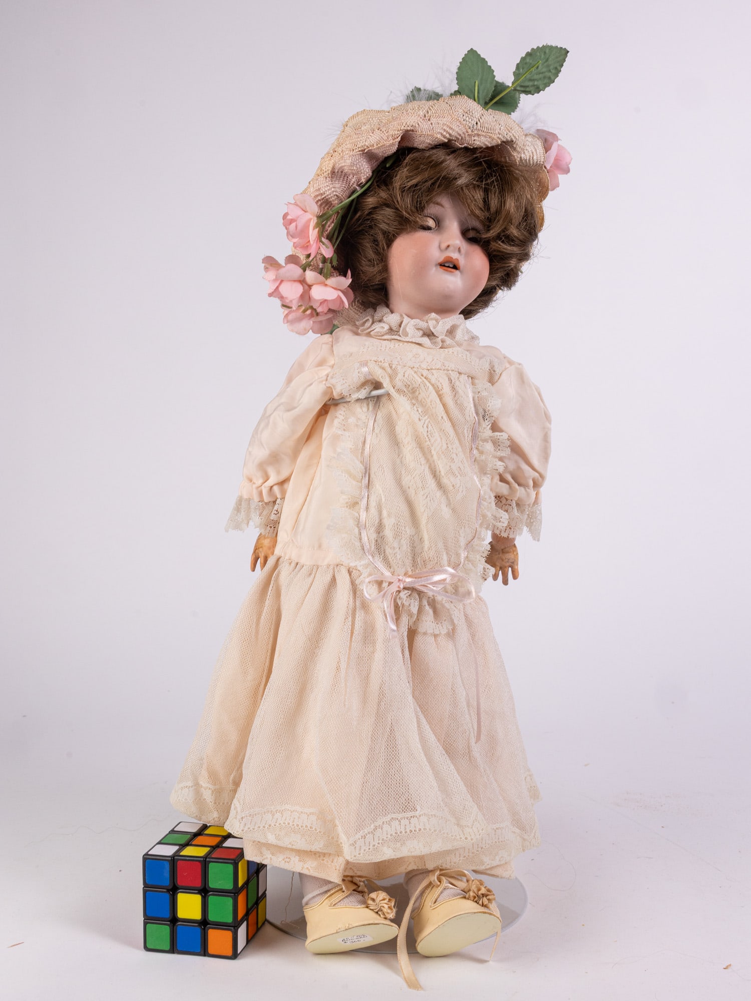 Antique C.M. Bergmann German Bisque Doll - 2