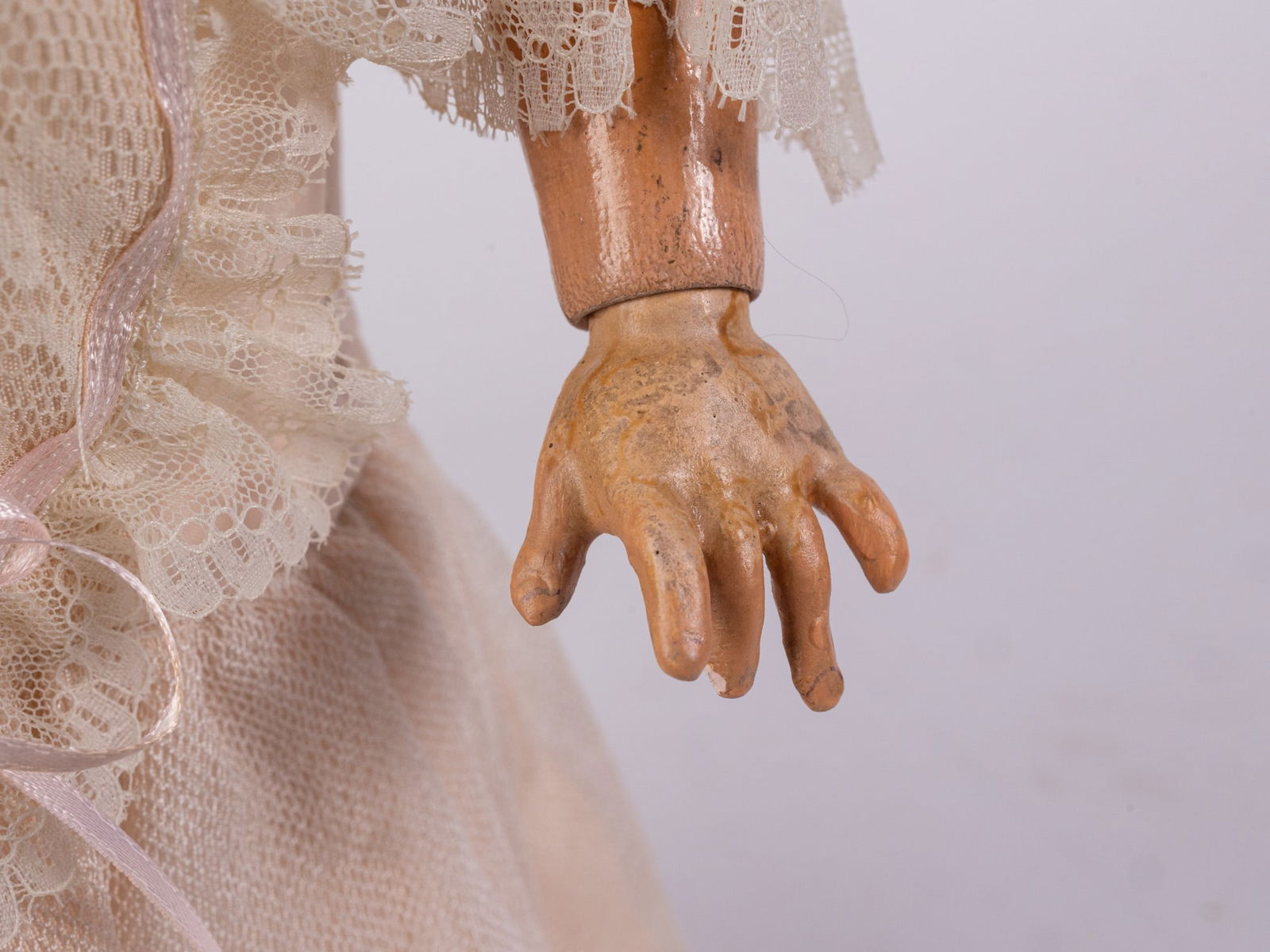 Antique C.M. Bergmann German Bisque Doll - 5