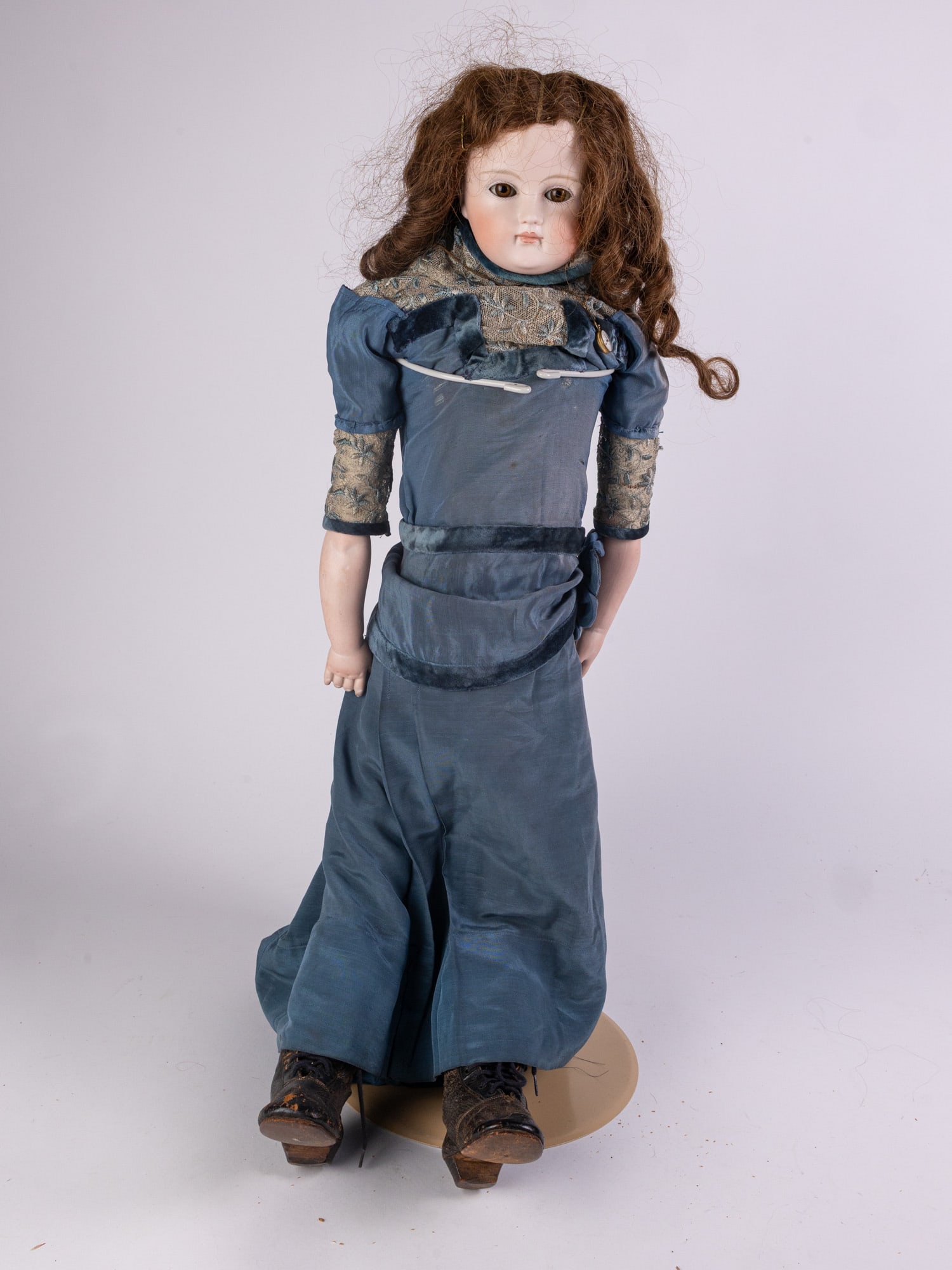 Antique 30" Bisque Porcelain Doll (1 of 9)