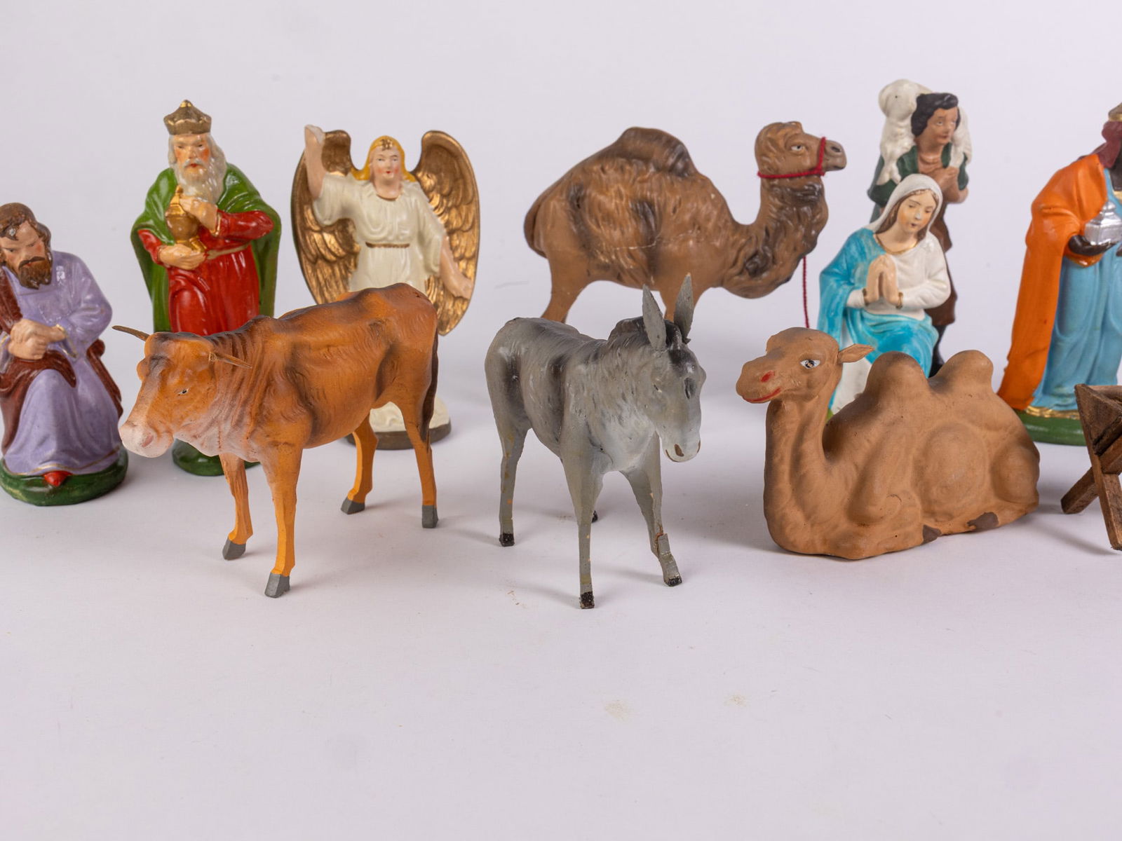 Vintage German Nativity Scene - 3