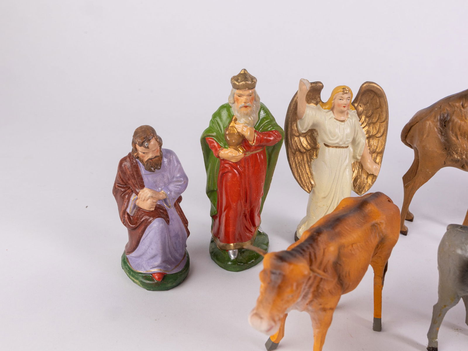Vintage German Nativity Scene - 4