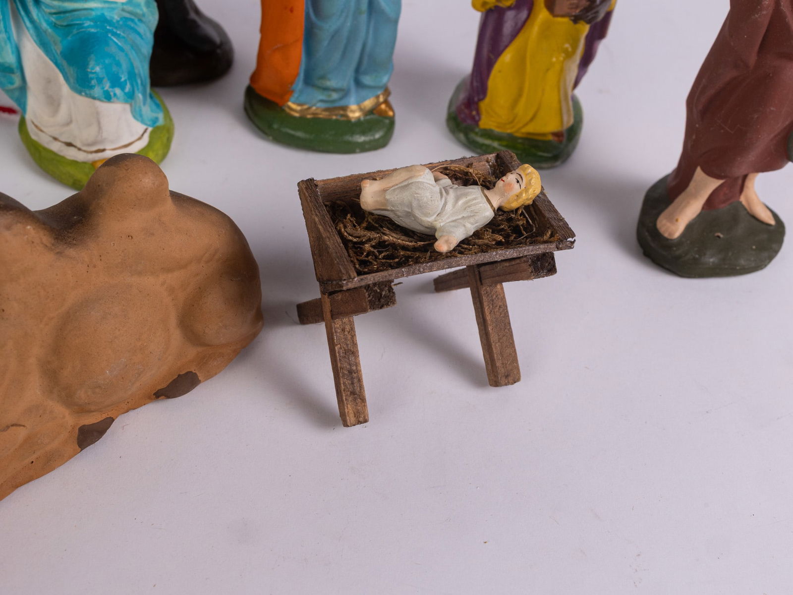 Vintage German Nativity Scene - 7