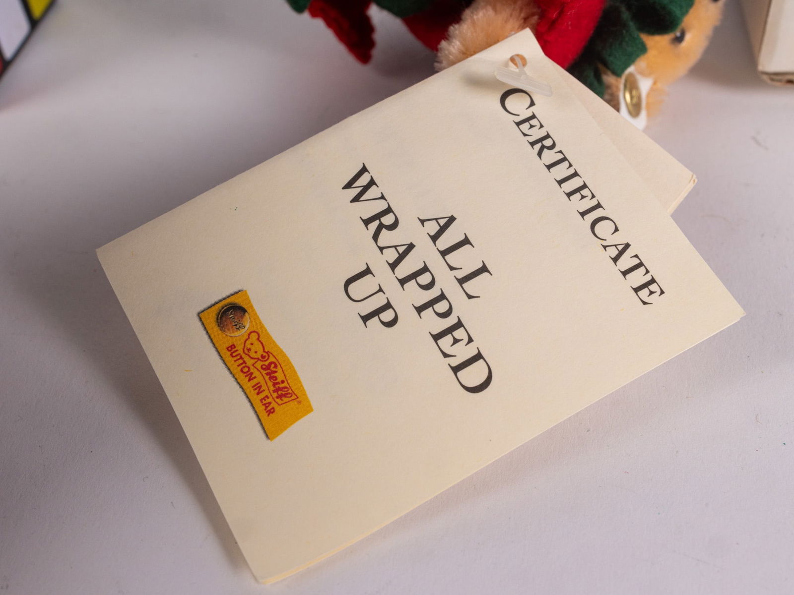 Steiff "All Wrapped Up" Collectible Tree Ornament - 4