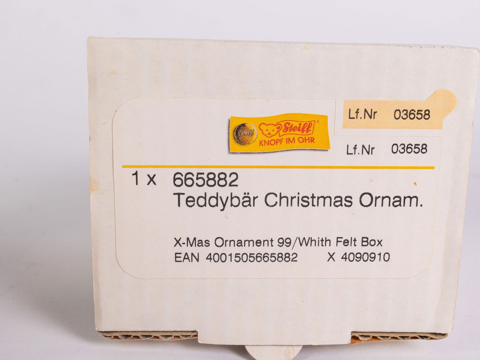 Steiff "All Wrapped Up" Collectible Tree Ornament - 5