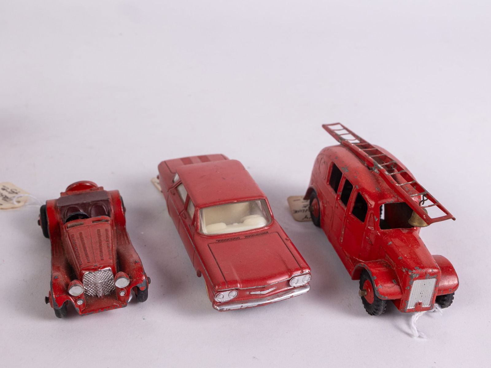 Vintage Dinky Toy Vehicle Assortment ft. #552 Corvair - 5
