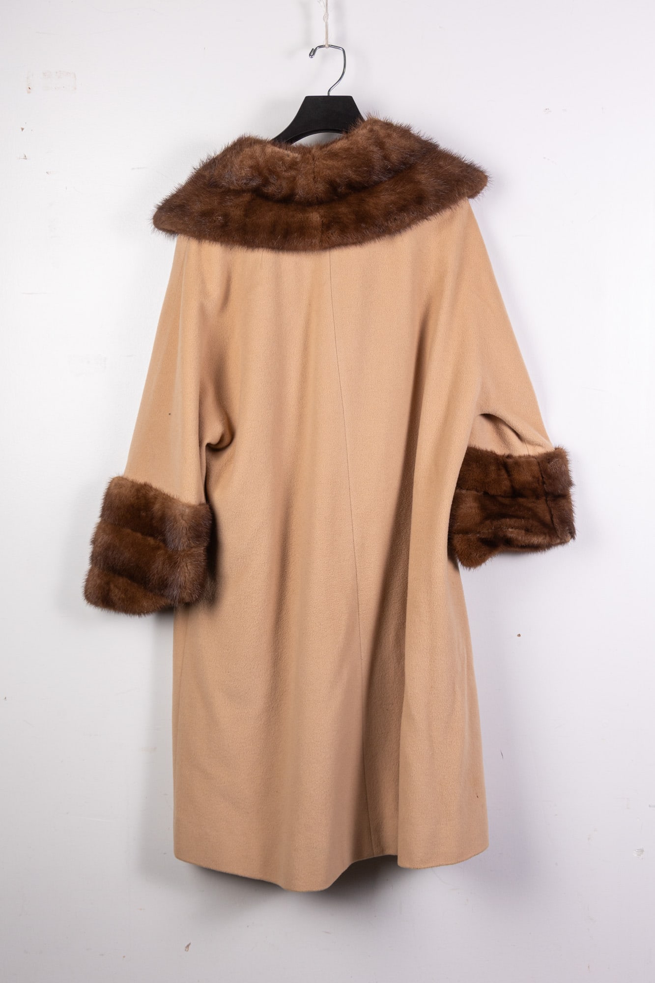Vintage Zinman Furs Fur Trimmed Coat - 3
