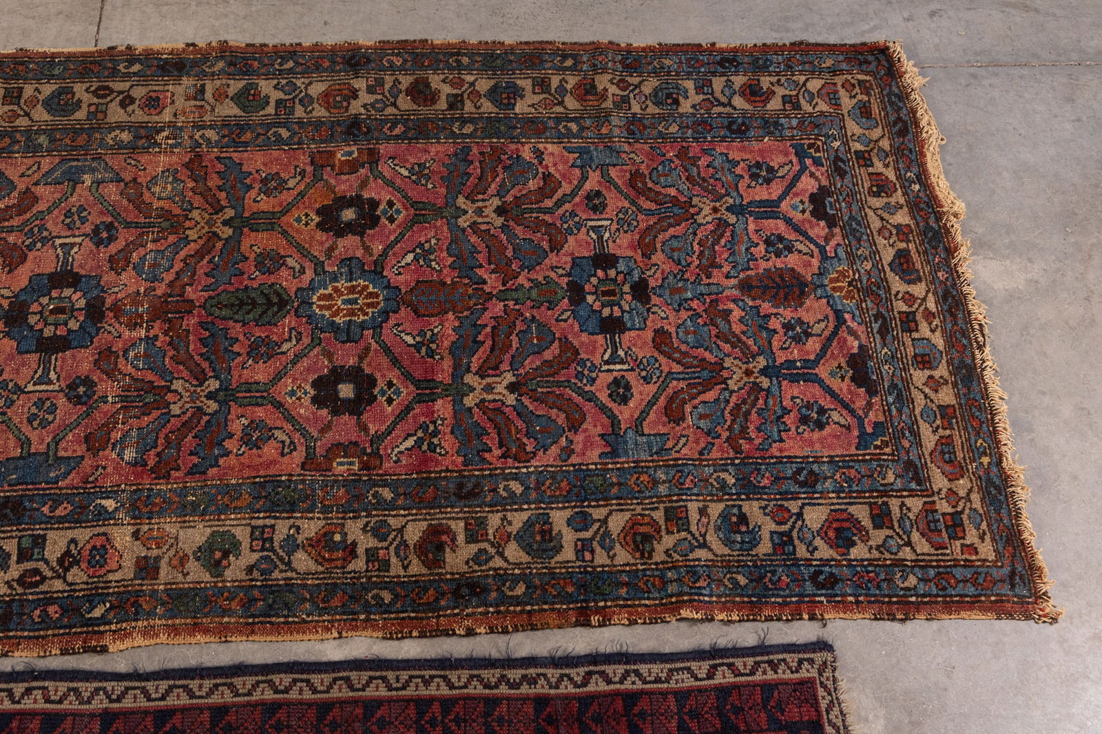 Two Vintage Oriental Area Rugs - 4