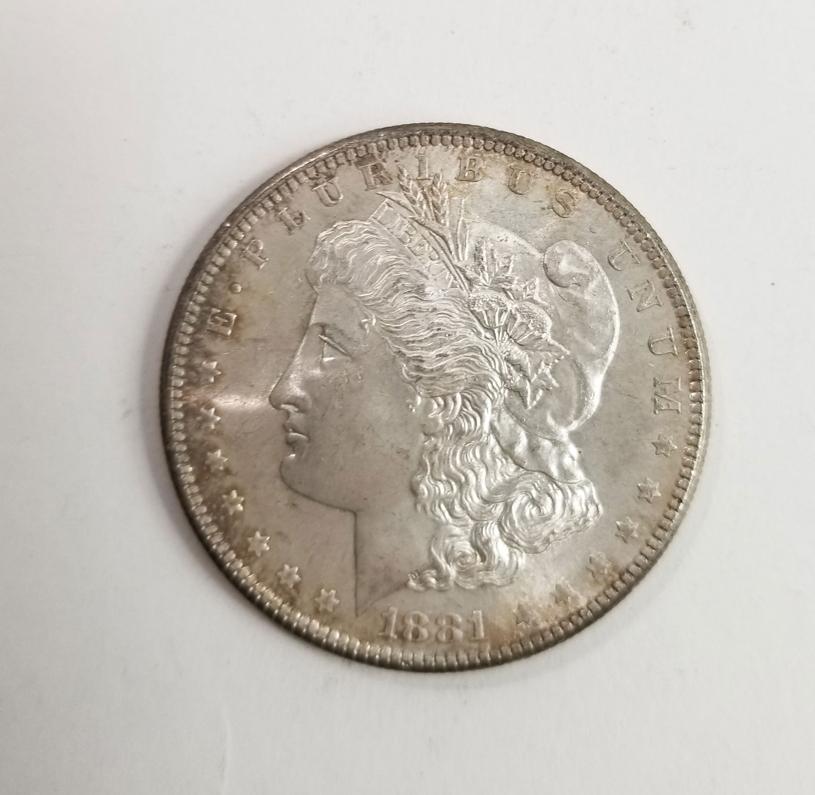 1881 Morgan Silver Dollar (1 of 2)