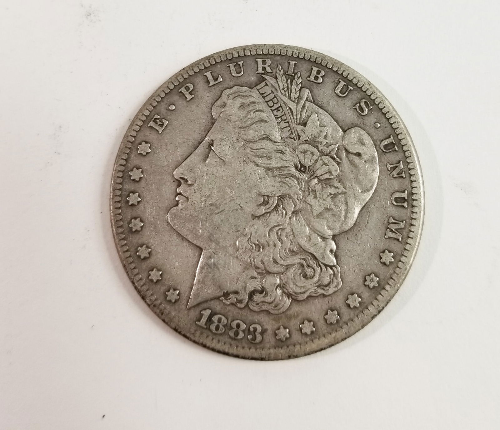 1883 Morgan Silver Dollar (1 of 2)