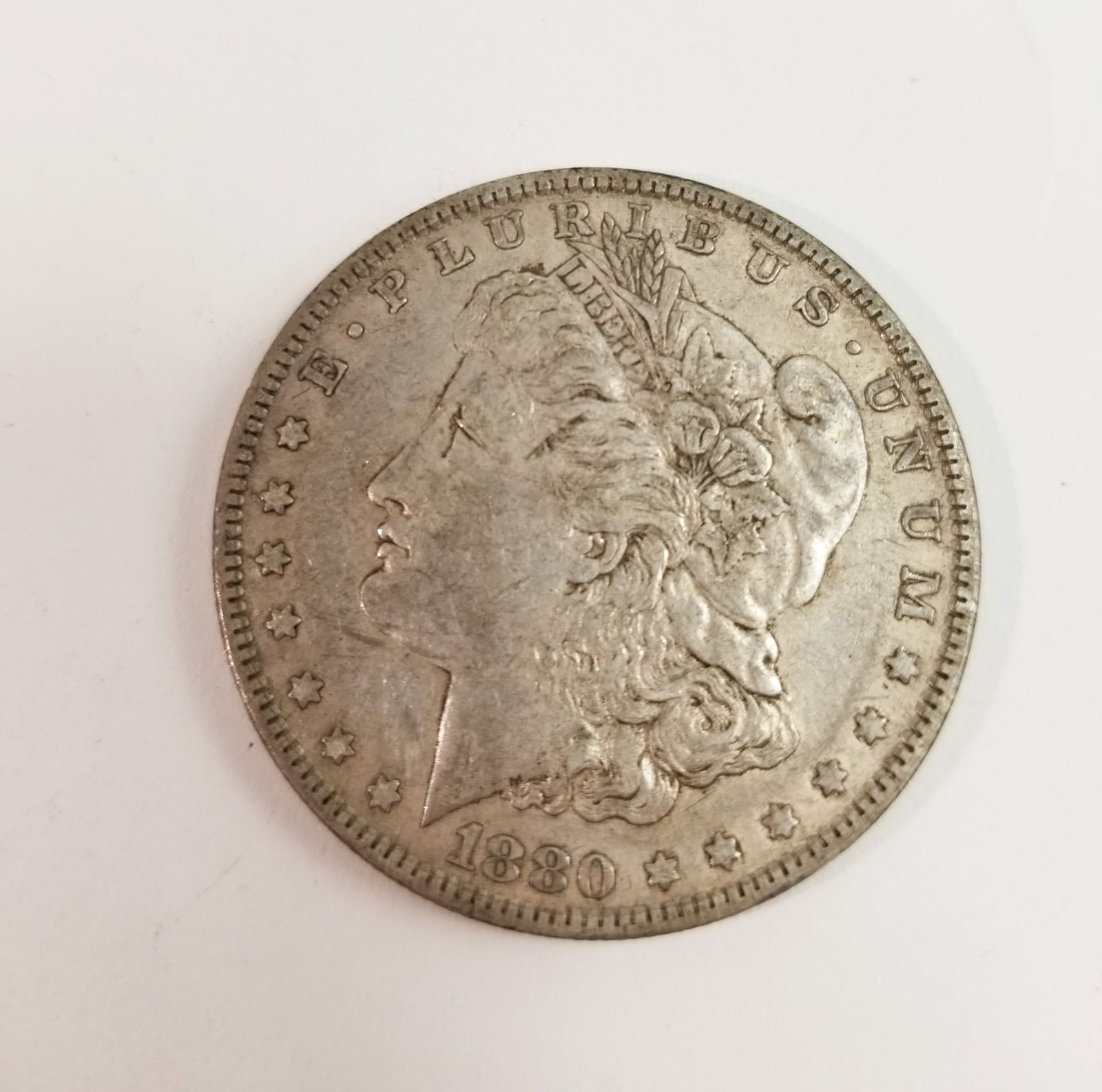 1880 Morgan Silver Dollar (1 of 2)