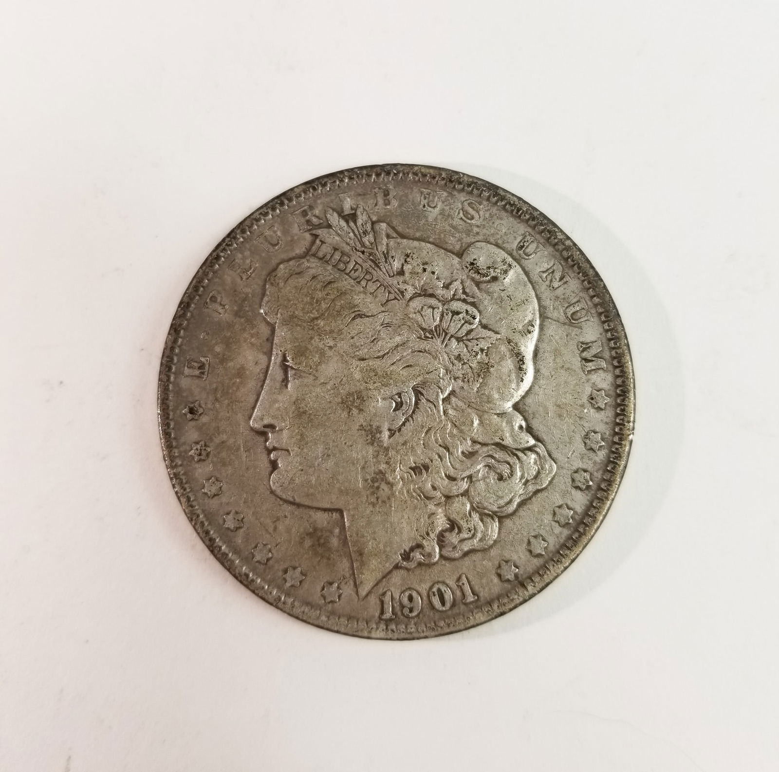 1901 Morgan Silver Dollar (1 of 2)