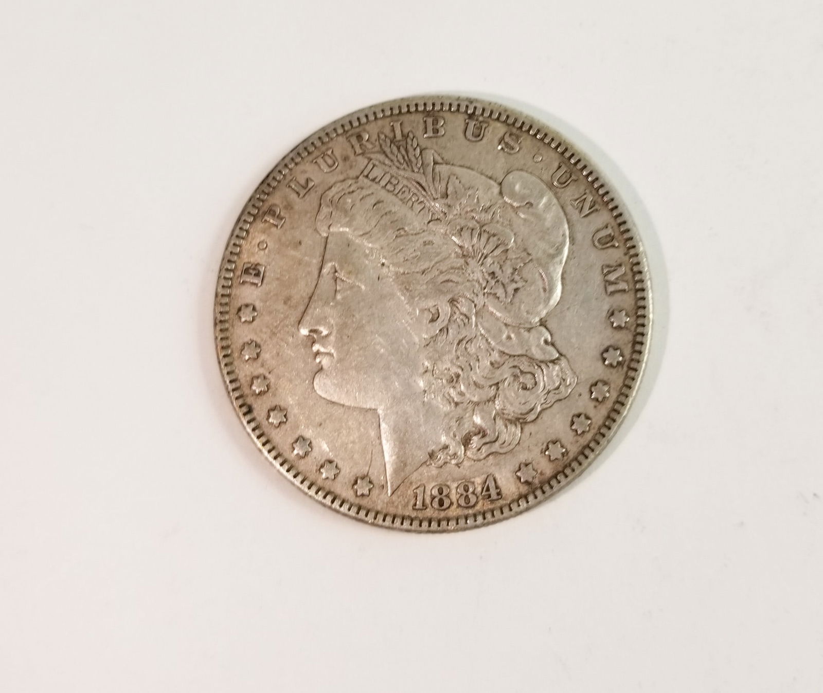 1884 Morgan Silver Dollar (1 of 2)