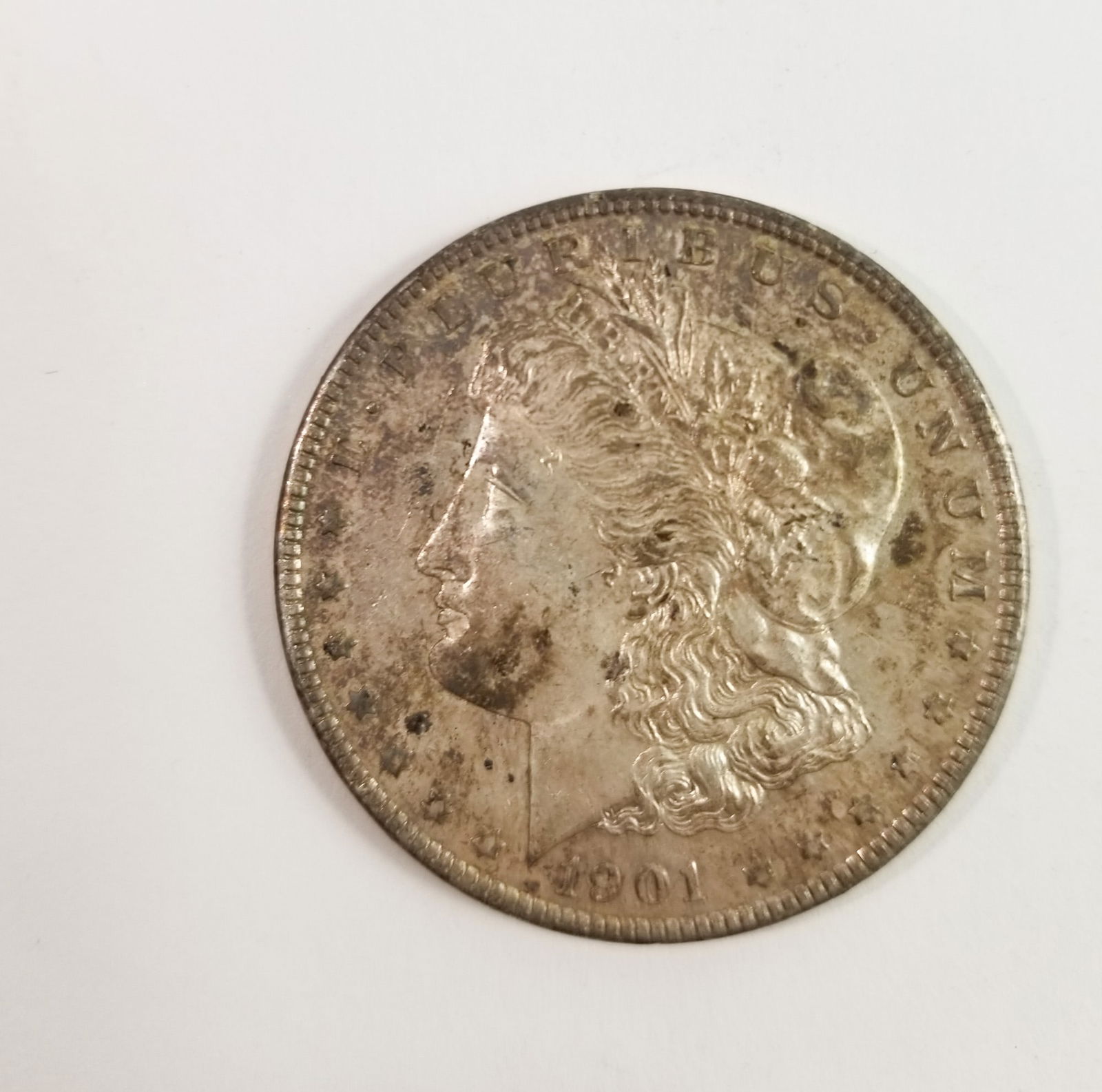 1901 Morgan Silver Dollar (1 of 2)