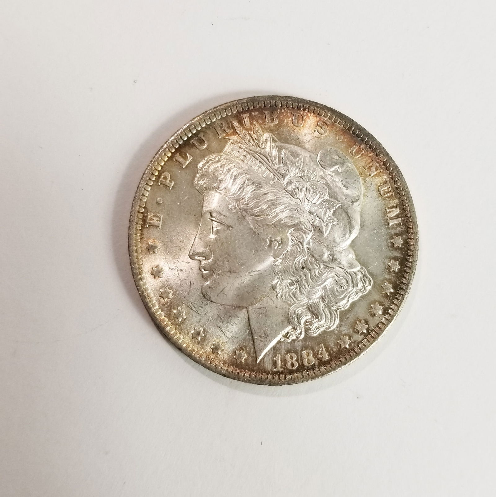 1884 Morgan Silver Dollar (1 of 2)