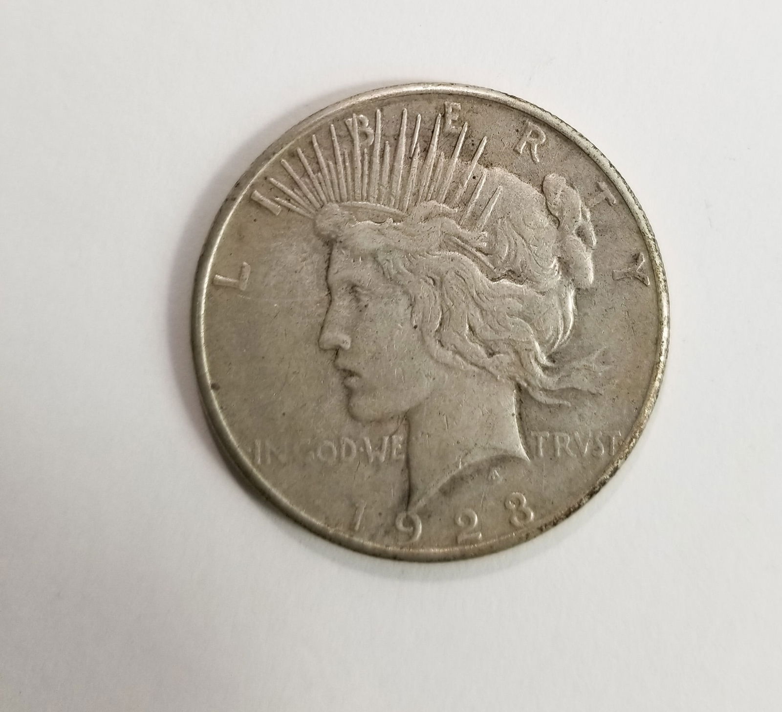 1923 Peace Silver Dollar (1 of 2)