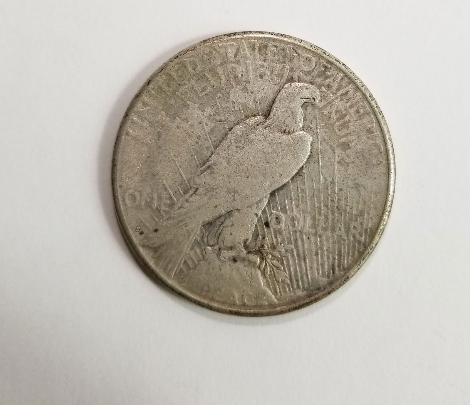 1923 Peace Silver Dollar - 2