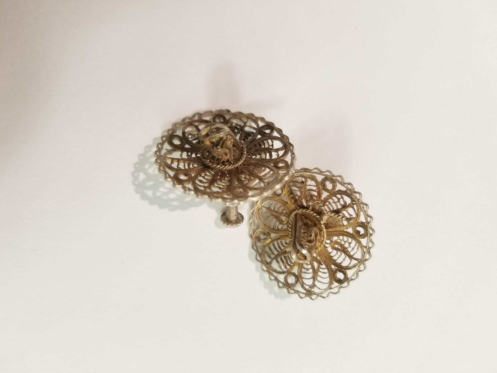 SIlver Earrings, Sterling Silver Pendant, and Cuff Bracelet - 2