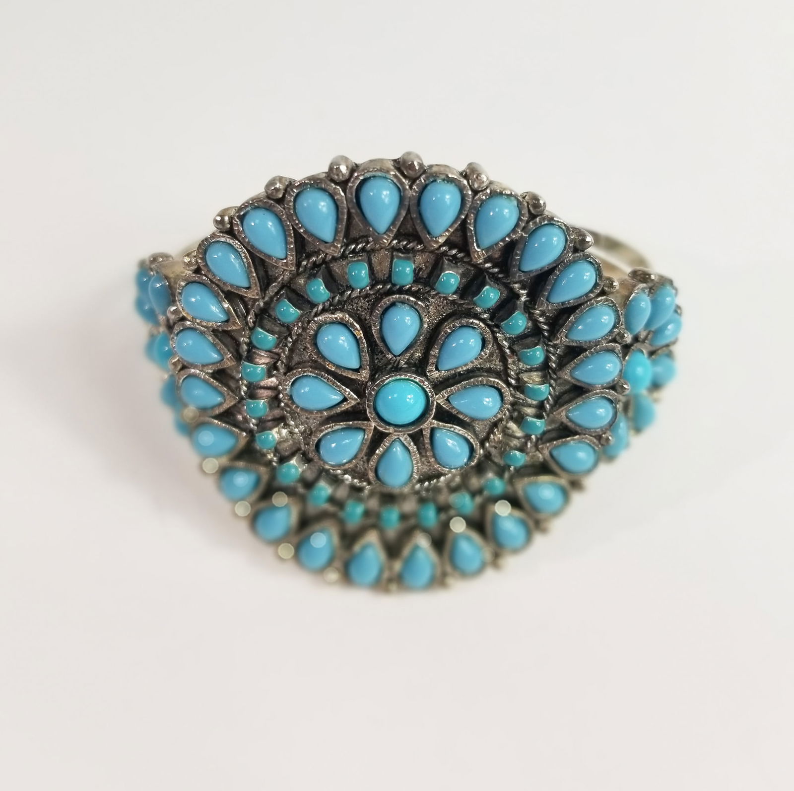 SIlver Earrings, Sterling Silver Pendant, and Cuff Bracelet - 3