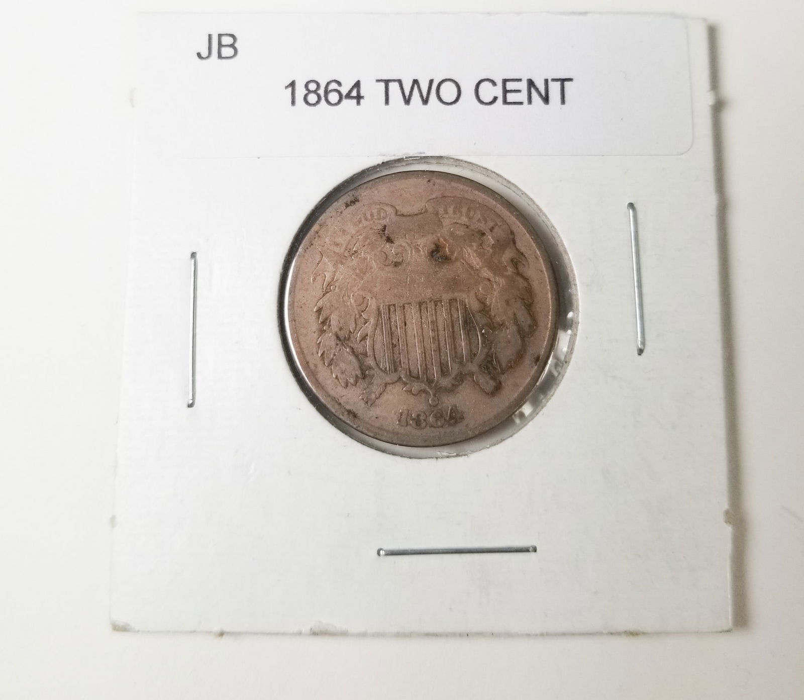 1864 Two Cent Coin (1 of 2)