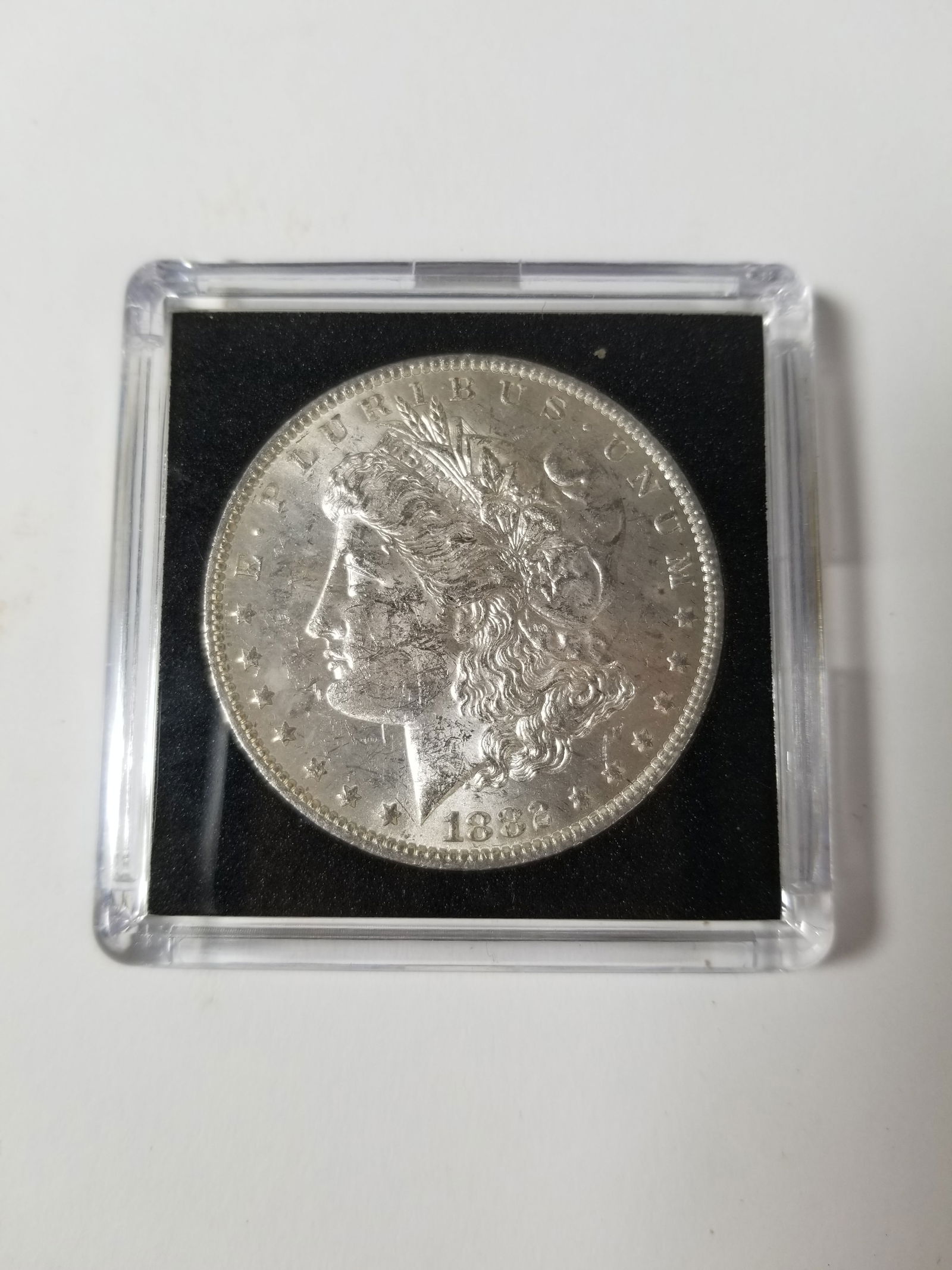 1882 Morgan Silver Dollar (1 of 2)