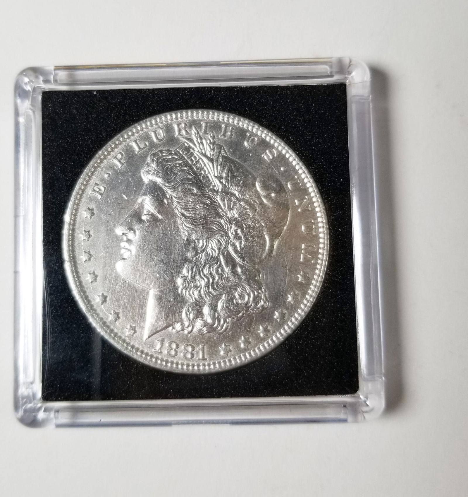 1881 Morgan Silver Dollar (1 of 2)