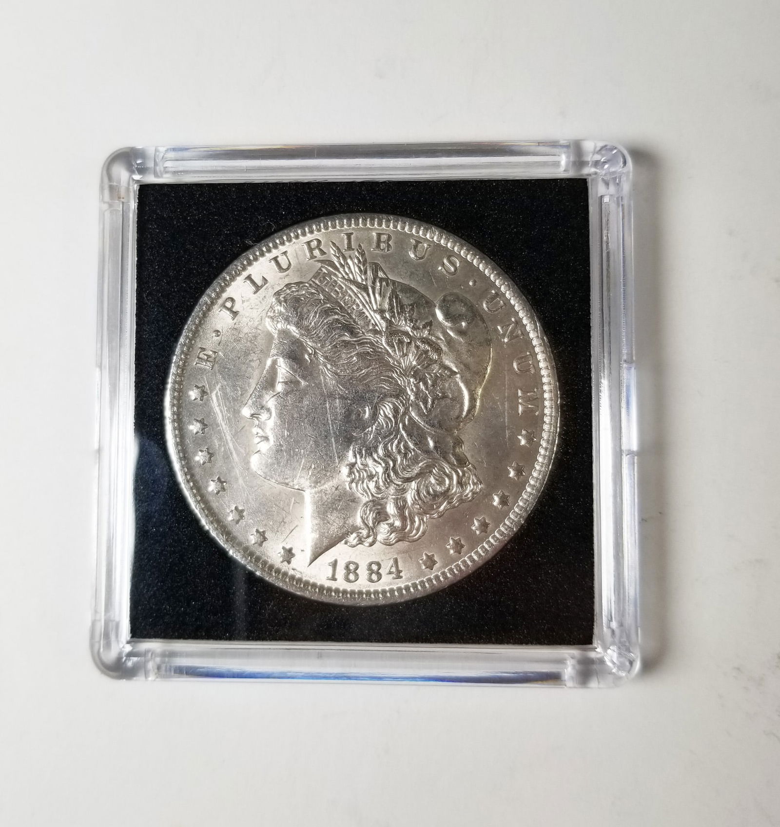 1884 Morgan Silver Dollar (1 of 2)
