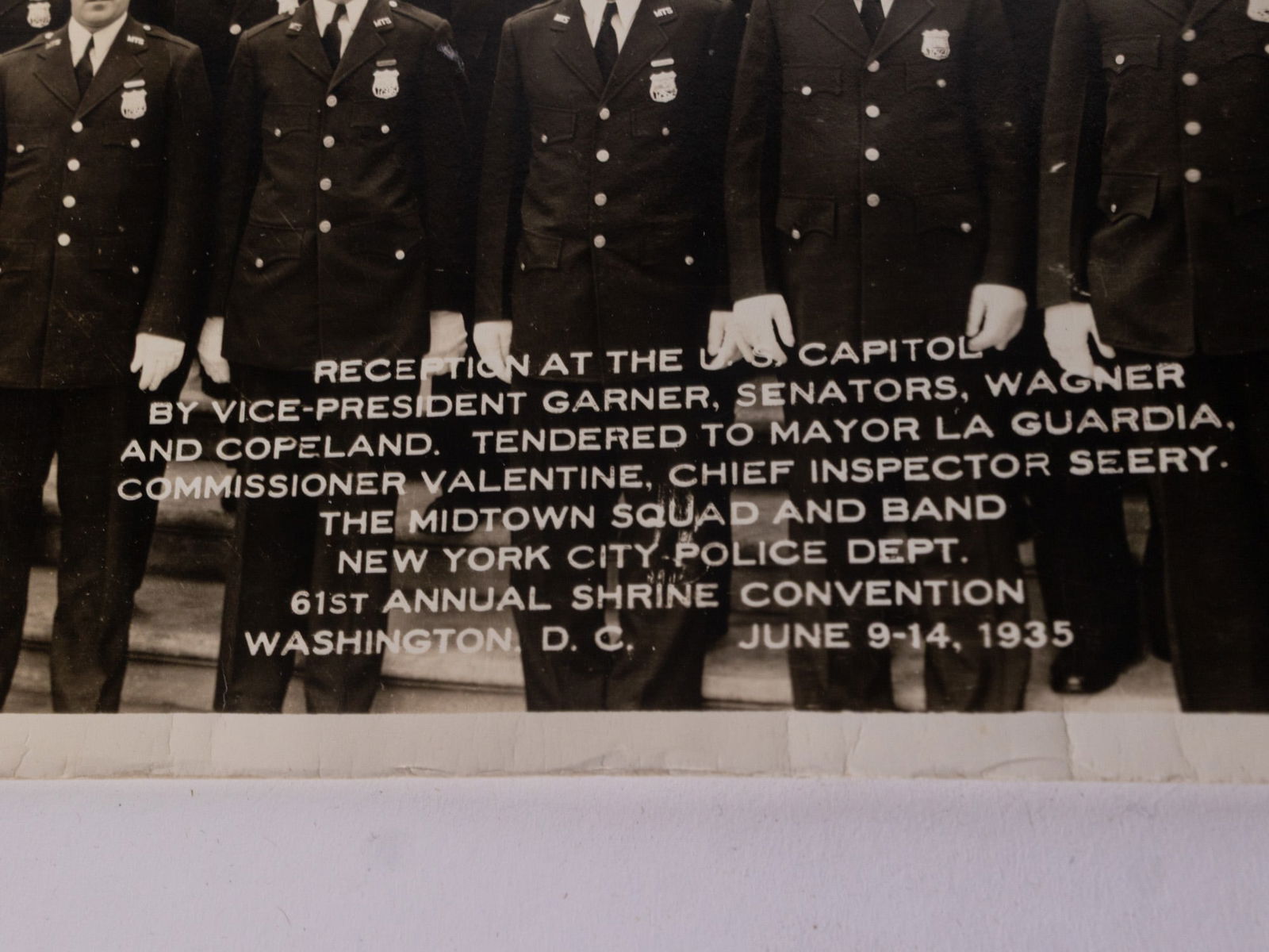 Vintage Photograph of the NYPD 61st Annual Shrine Convention, June 9-14, 1935 - 2