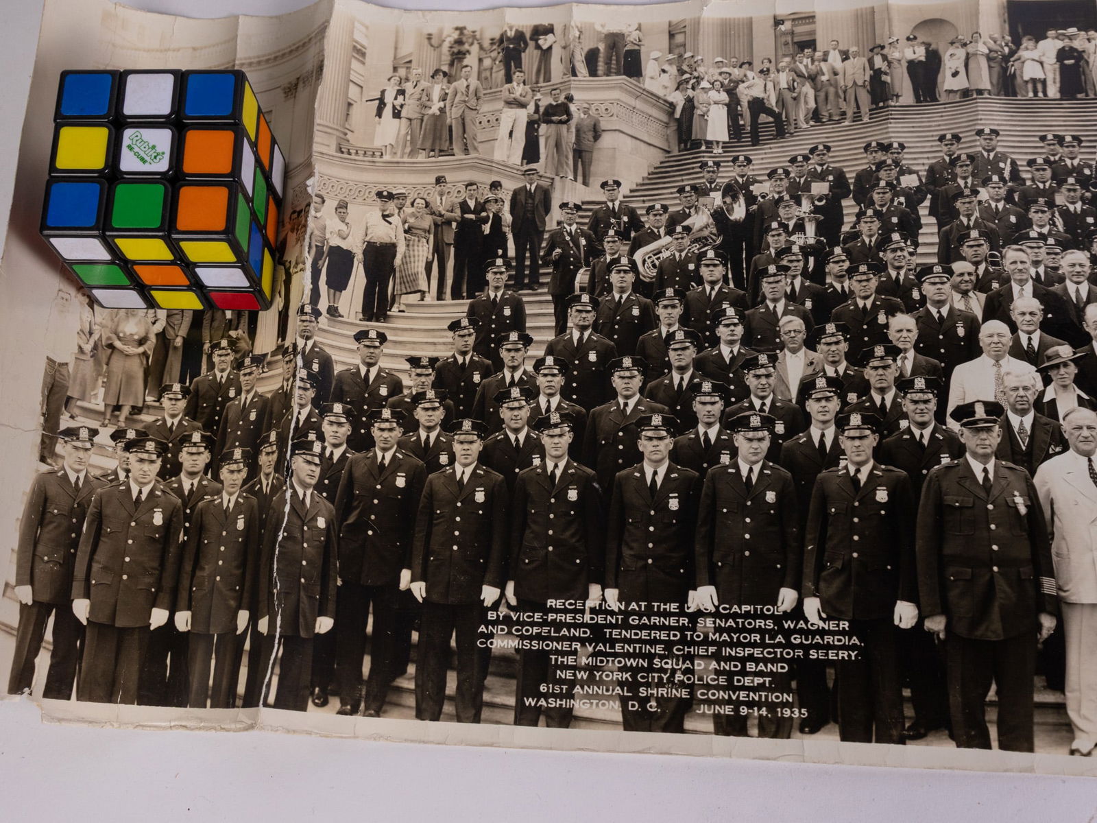 Vintage Photograph of the NYPD 61st Annual Shrine Convention, June 9-14, 1935 - 3