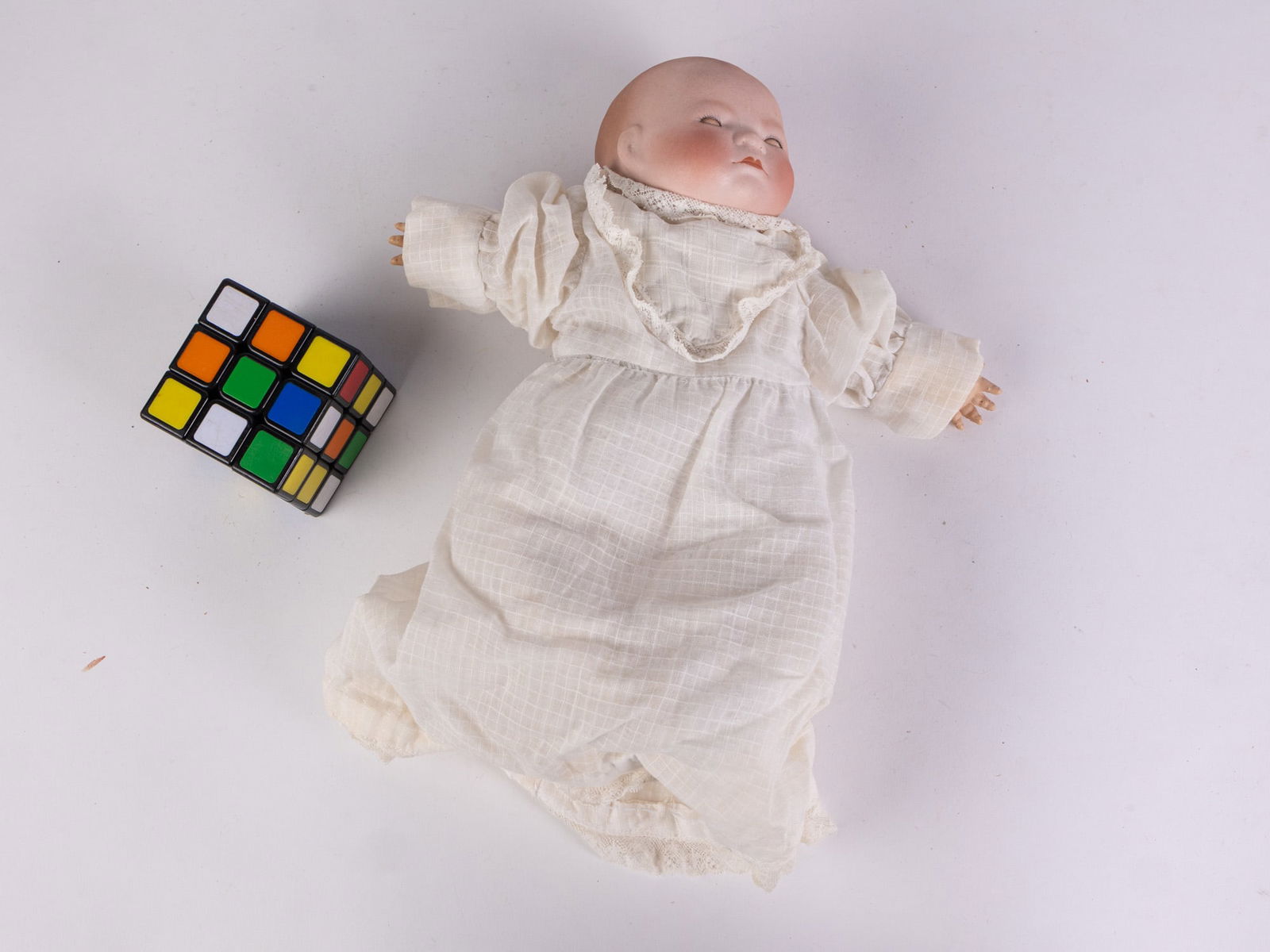 Antique German Grace Putnam Porcelain Bisque Baby Doll - 2