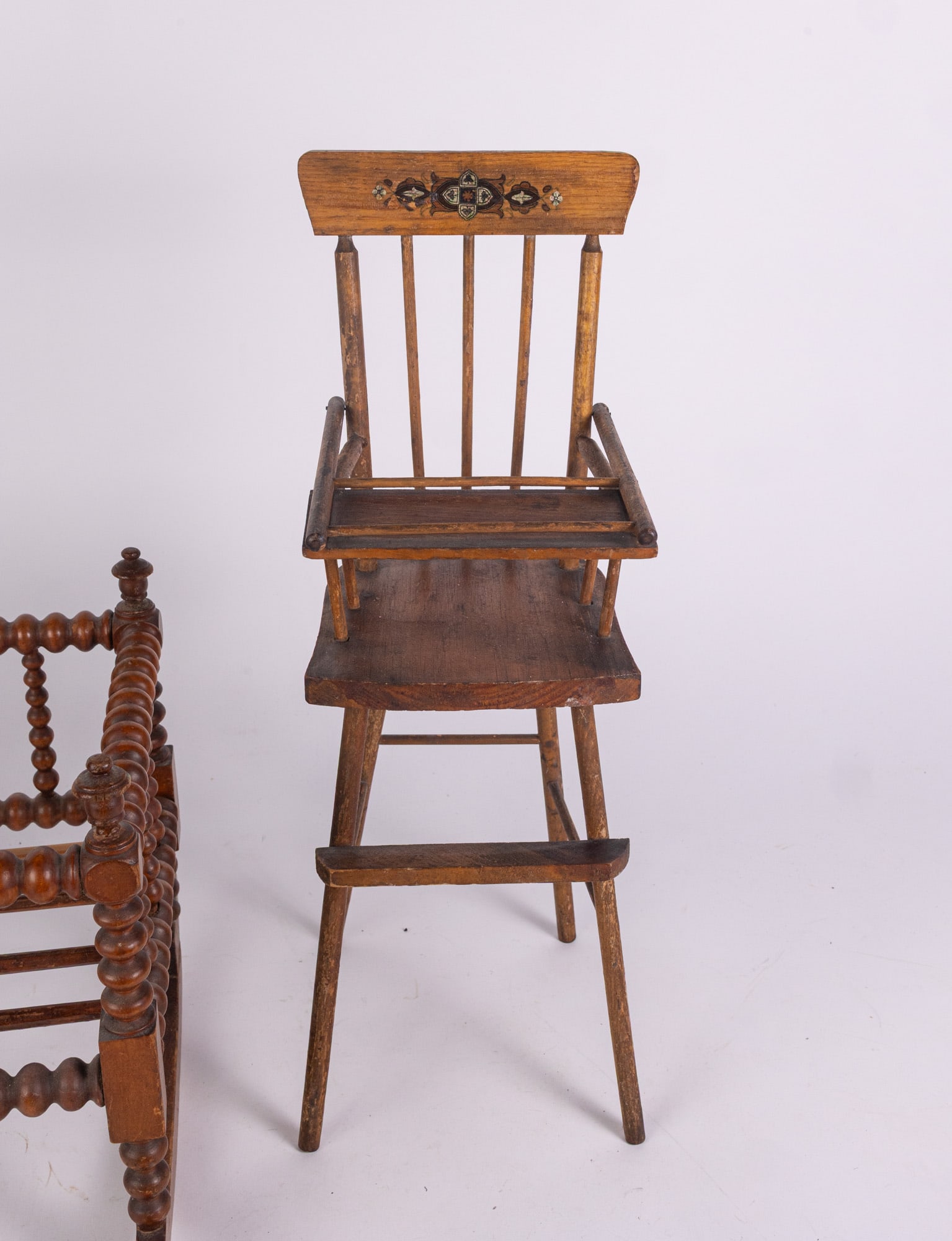 Two Pieces of Antique Doll Furniture - 4