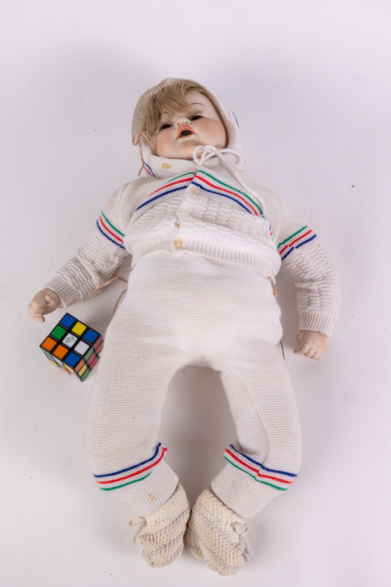 Contemporary Porcelain 24" Doll - 2