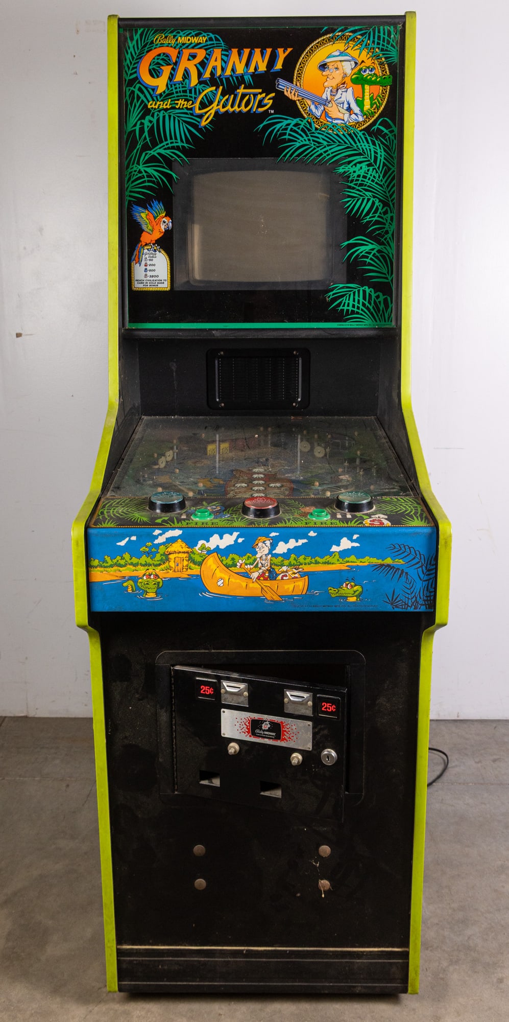 Granny and the Gators 1983 Vintage Pinball Machine by Bally Manufacturing Co. (1 of 15)