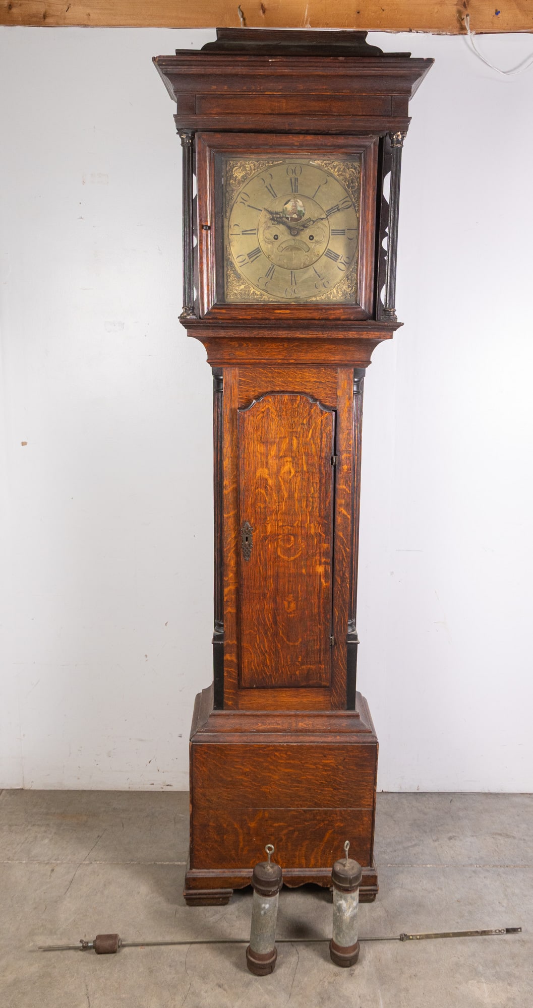 R. Schofield, Rochdale 18th c. Longcase Clock (1 of 10)