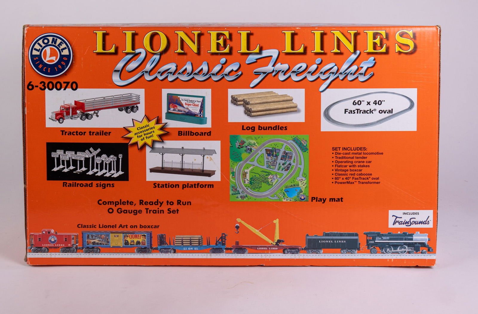 Lionel Lines Classic Freight 6-30070 O Gauge Train Set IOB - 4
