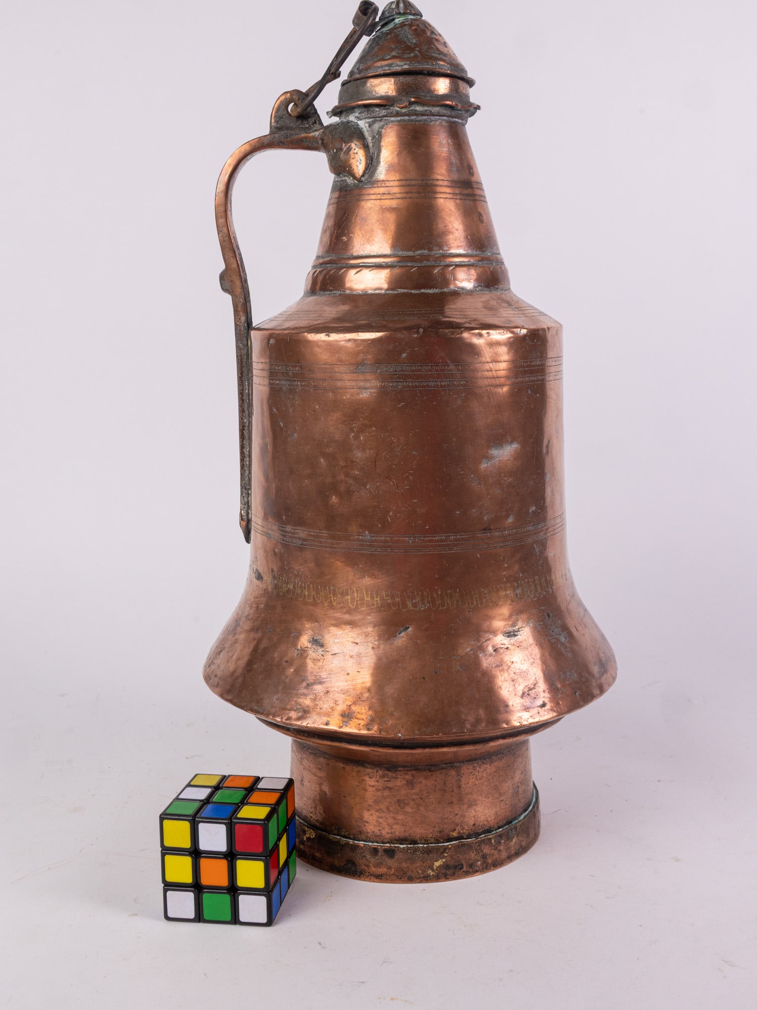 Large Copper Water Ewer/Wine Container - 2