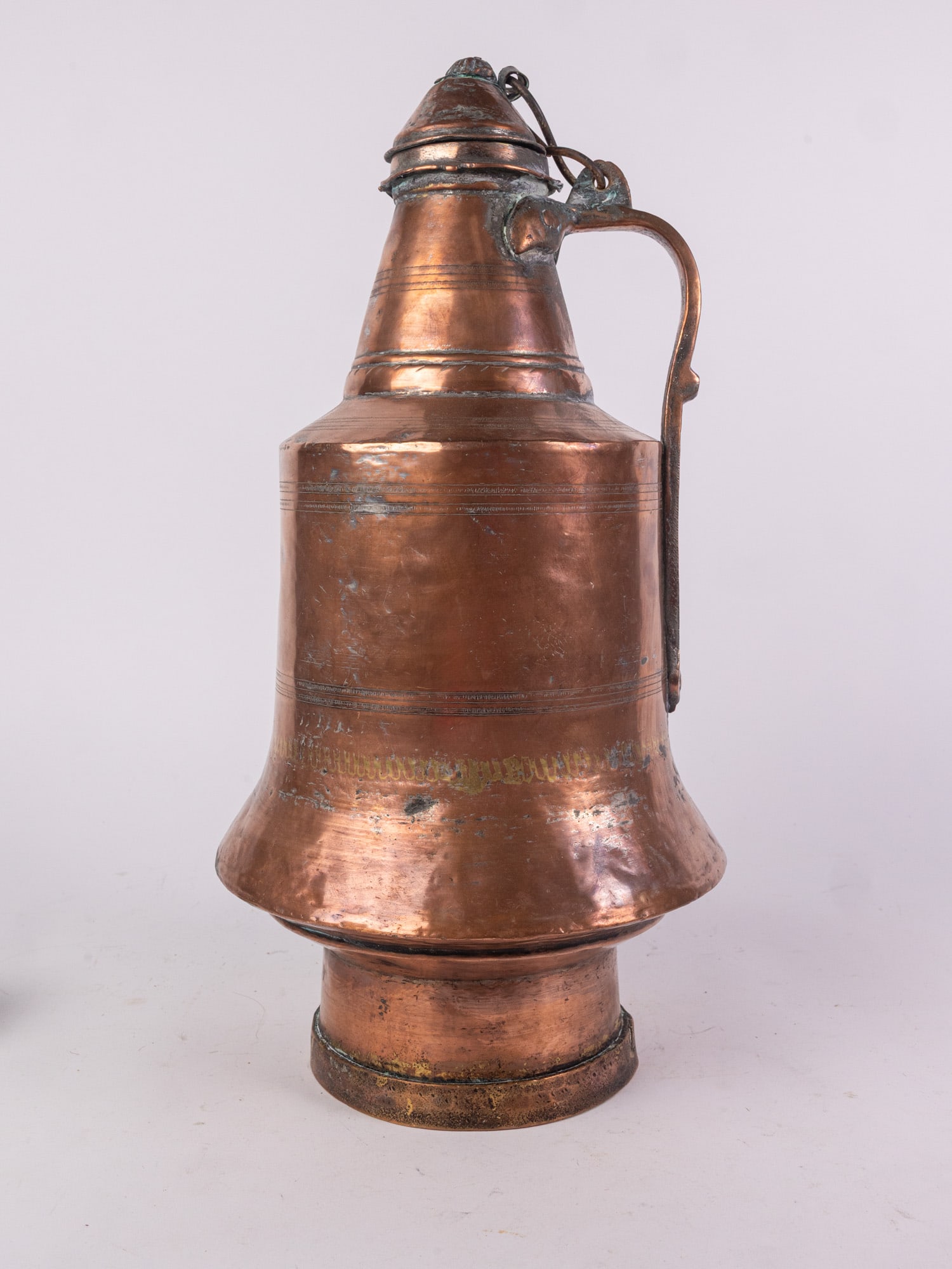 Large Copper Water Ewer/Wine Container - 3