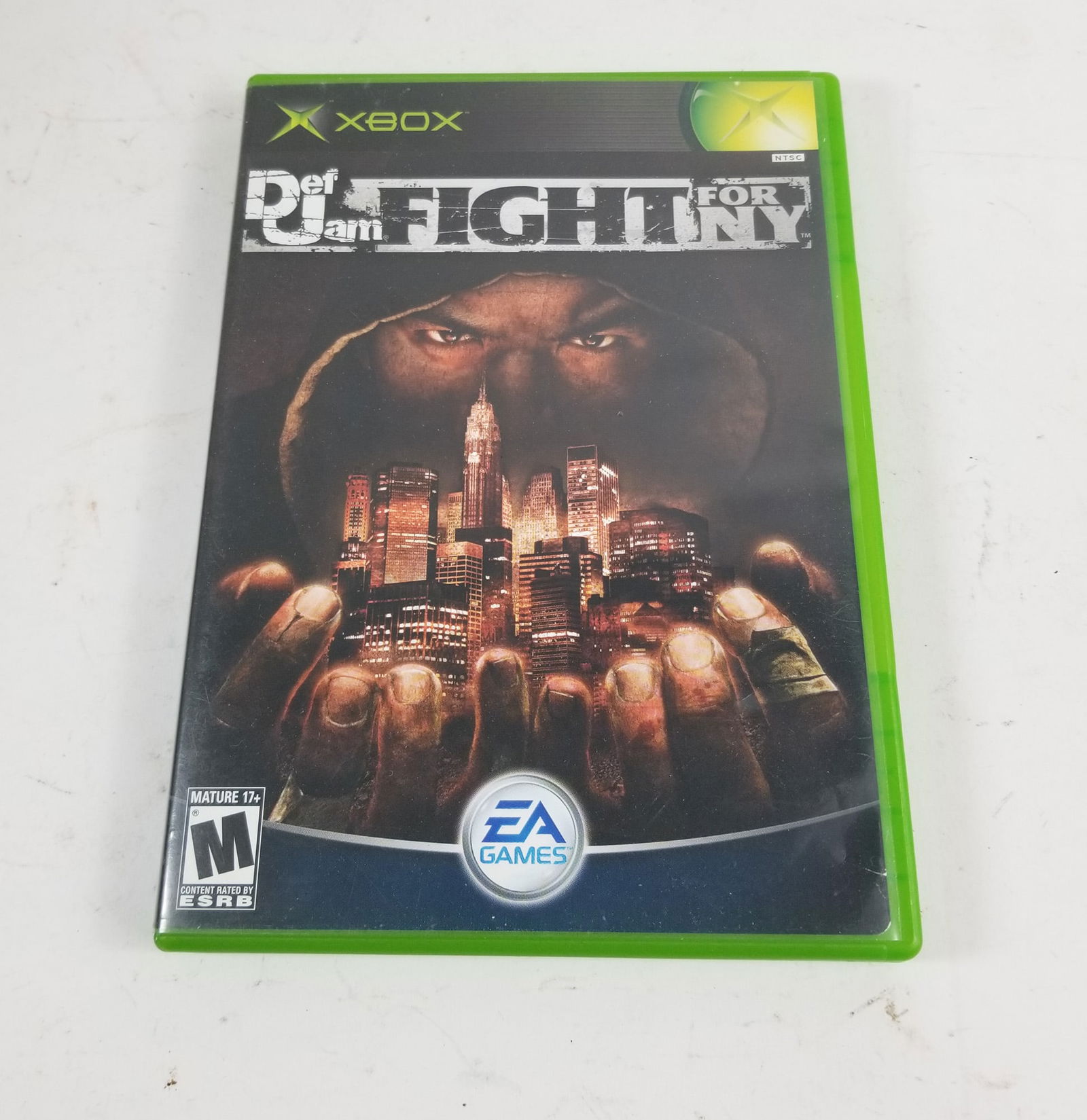 Def Jam Fight For NY XBox CIB: Def Jam Fight For NY XBox CIB, Includes disc, box, and instruction manual. UntestedSize7" x 5"LiteratureBrooks Auction – Online Auction Terms & Conditions Contact: (856) 694-2960 |