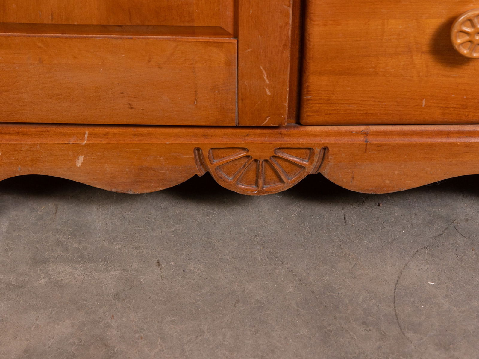 Vintage Solid Maple Virginia House Conestoga Wagon Armoire - 8