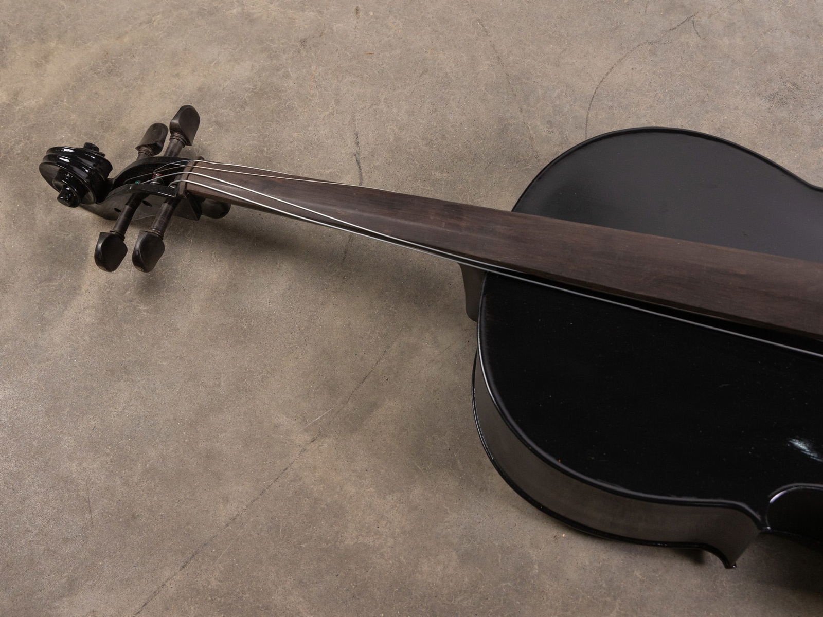 Black Cello in Structured Soft Case - 7