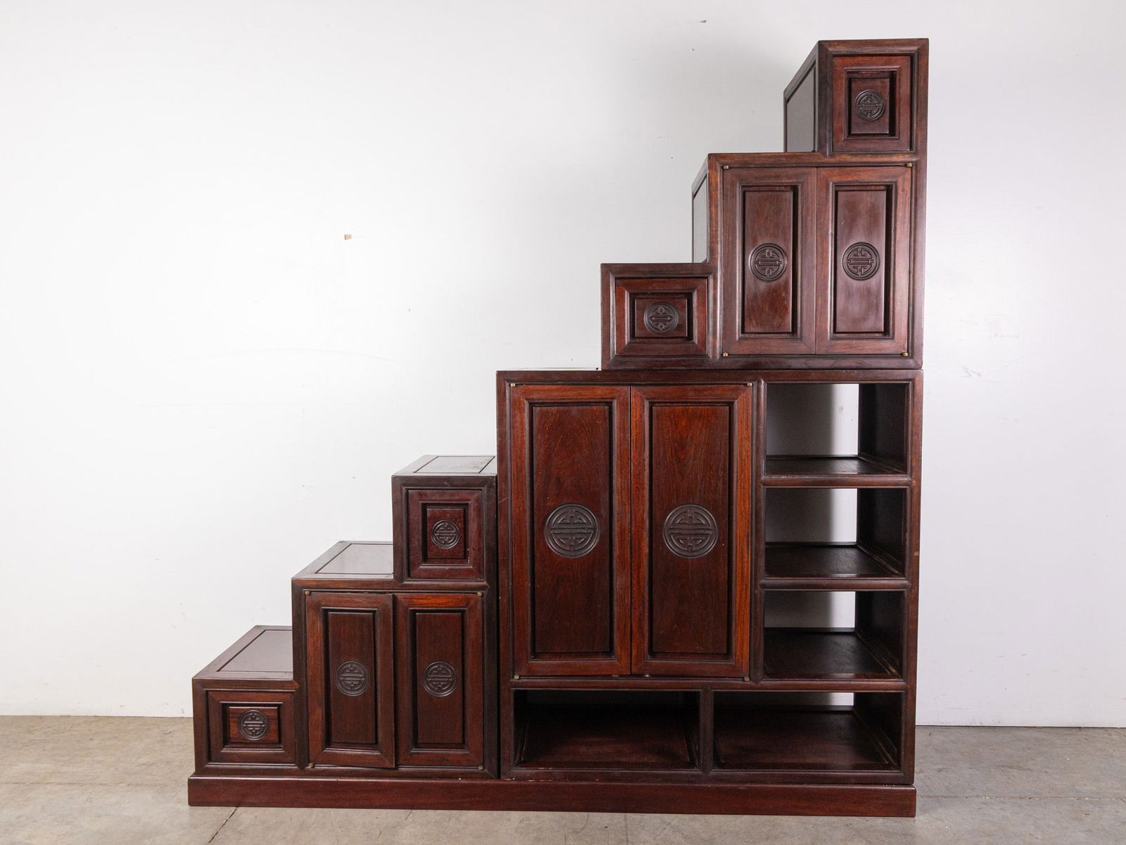 Three-Part Asian Staircase Chest (1 of 8)