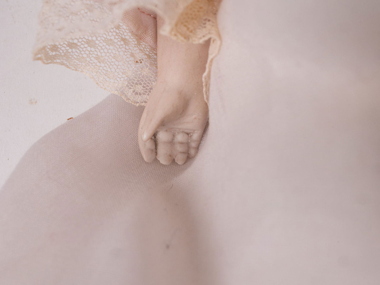 Antique German or French Bisque DEP 8 Doll - 8